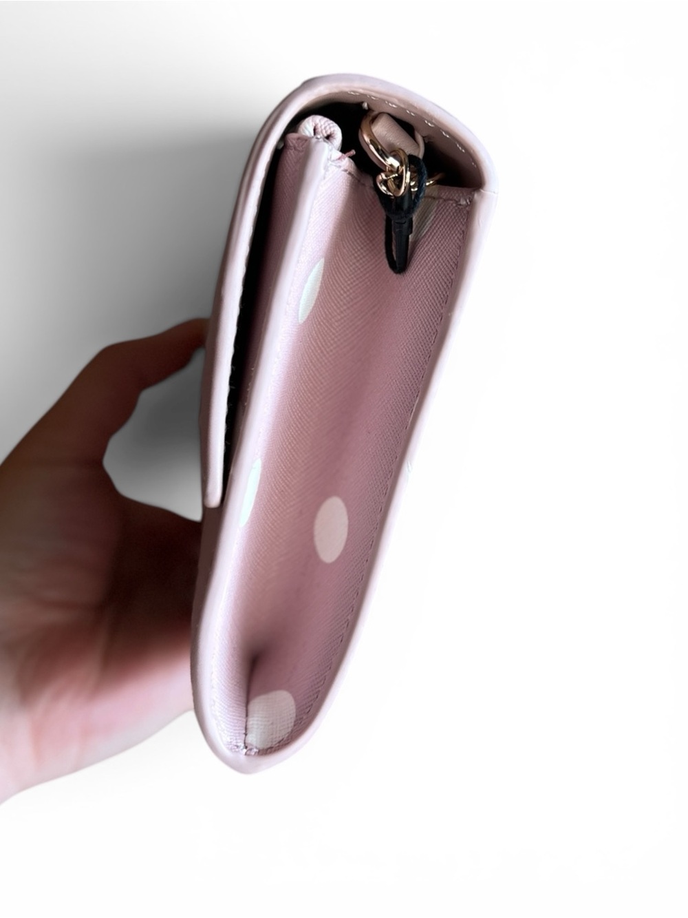 Ted Baker Parisa Polka Dot Crossbody Wallet Bag Pink - NWT - Picture 5 of 7